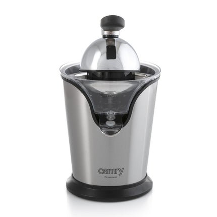 Camry CR 4006 Elektrische Citruspers met Hendel – RVS Sinaasappelpers – 2 Perskegels – 100W