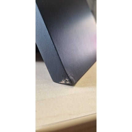 2de kansje Altom Design zwart magnetisch messenblok met 5 zwarte messen met gouden detail