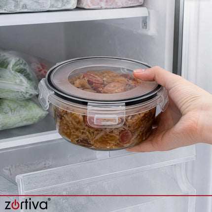 Vershoudbakjes Set 12 Stuks – Meal Prep Bakjes met Deksel – 350 ml tot 1 Liter