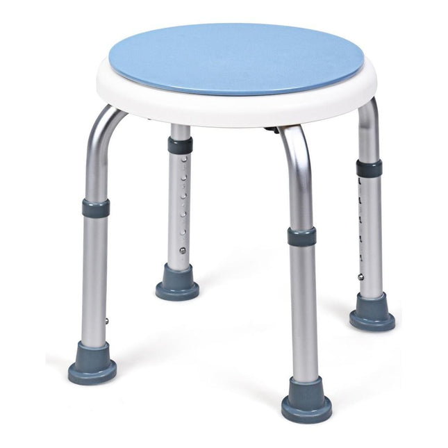 Trendmix Draaibare Douchekruk 360° – 6 Hoogte-instellingen – Antislip – Aluminium – Tot 120 kg – Voor Ouderen & Revalidatie