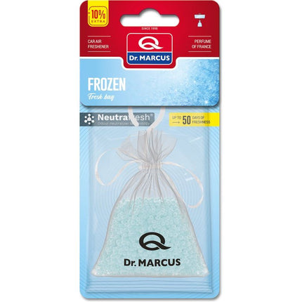 Dr. Marcus Winter Ice Frozen Fresh bag luchtverfrisser met neutrafresh technologie - Geurhanger - Tot 50 dagen geurverspreiding - 20 Gram