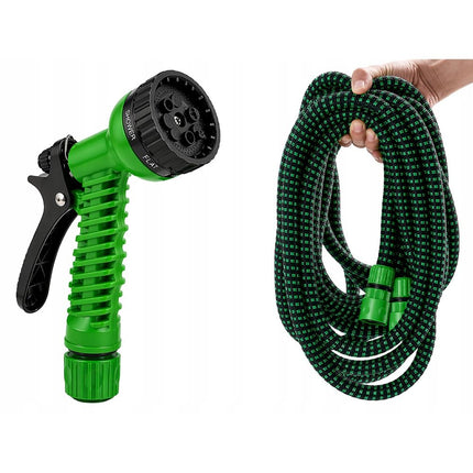 Flexibele Tuinslang 22,5 Meter – Uitschuifbare Tuinslang Met Sproeipistool – Tuinslang Met Kraanadapter – Waterslang Voor Tuin, Terras en Auto