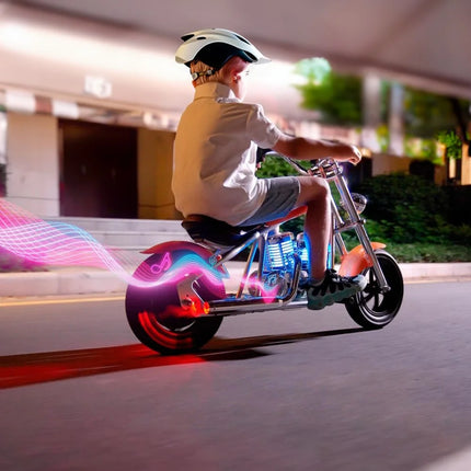 Xrider Kids Cruiser 12 Elektrische Kindermotor Chopper 12 Inch 160W - Geschikt vanaf 6 jaar - Met app voor bediening