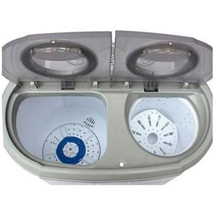 2de kansje Camry CR 8052 camping mini wasmachine met dubbele trommel met 3Kg was en 1Kg centrifuge capaciteit