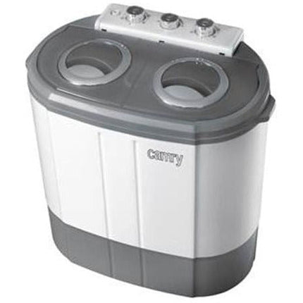 2de kansje Camry CR 8052 camping mini wasmachine met dubbele trommel met 3Kg was en 1Kg centrifuge capaciteit
