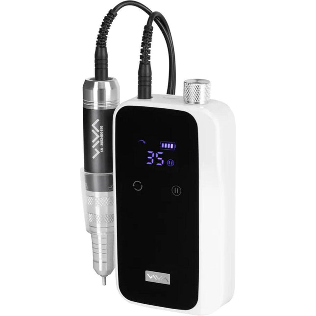 VIVA 305 Oplaadbare Manicure en Pedicure Nagelfrees 35.000 tpm - Twist-lock-systeem - Touch-bedieningspaneel - Freesmachine