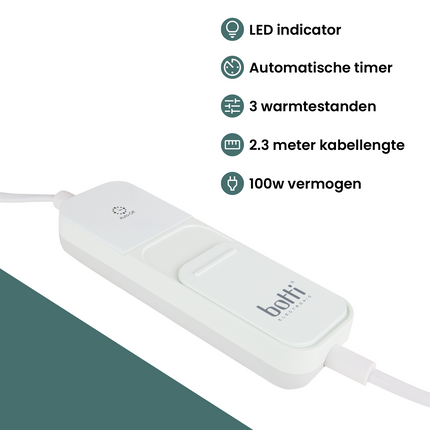 2de kansje Botti medic series Reni verwarmingskussen 100W beige