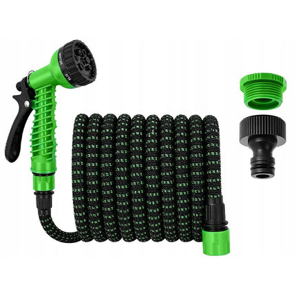 Flexibele Tuinslang 30 Meter – Uitschuifbare Tuinslang Met Sproeipistool – Tuinslang Met Kraanadapter – Waterslang Voor Tuin, Terras en Auto
