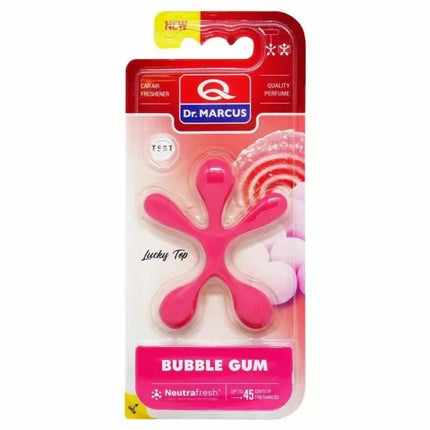 Dr. Marcus Lucky Top Bubble Gum Luchtverfrisser - Neutrafresh Technologie - Langdurige Geurverspreiding - Autogeurtje