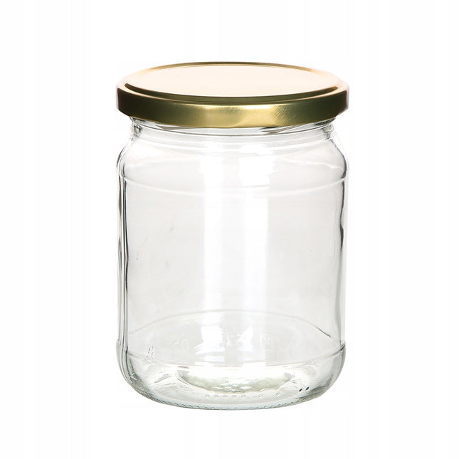 Altom Design Set van 6 Conserveringspotten 520 ml - Weckpot - Jampotten - Inmaakpotten - Voedsel bewaren, conserveren, inmaken