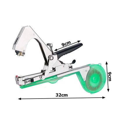 Plantenbindmachine – Plantentang voor Tomaten, Klimplanten en Wijnranken – Inclusief Tape en Nietjes – Tuintapener