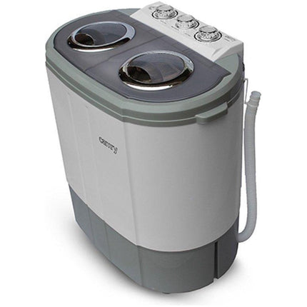 2de kansje Camry CR 8052 camping mini wasmachine met dubbele trommel met 3Kg was en 1Kg centrifuge capaciteit
