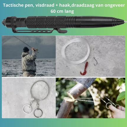 Trendmix Survival Kit 32-in-1 – Waterdicht Overlevingspakket – Outdoor Noodpakket – Compacte Survival Set met Mes, Vuurstarter, Zaklamp en Tools