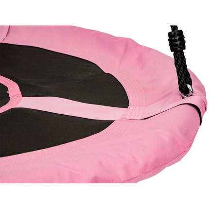 Ecotoys Nestschommel Buitenspeelgoed 100 cm Roze tot 100kg - Kinderschommel Buiten/Binnen