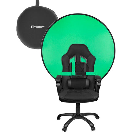 Green screen doek 110 cm voor bureaustoel groen achtergronddoek