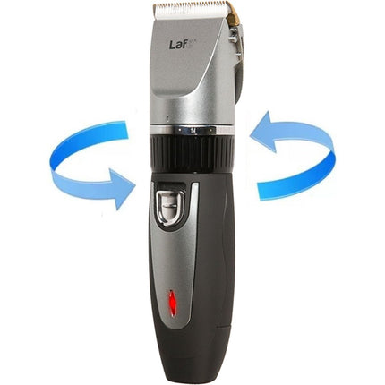 Lafe oplaadbare tondeuse met keramische messen 0.8 mm tot 12 mm