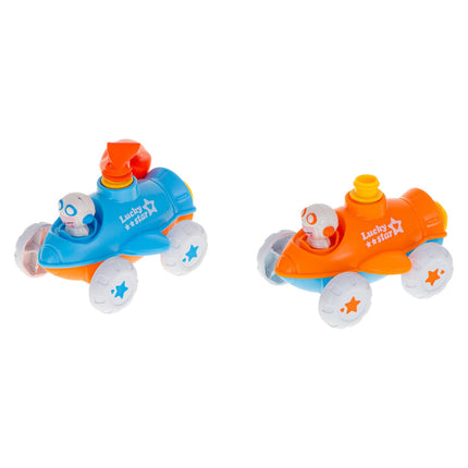 Space ship ballonen werper speelgoed voertuig - incl. Ballonnen en accessoires