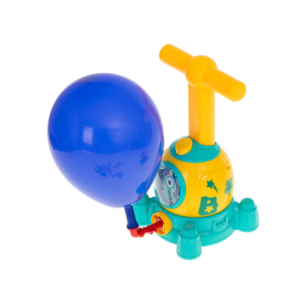 Space ship ballonen werper speelgoed voertuig - incl. Ballonnen en accessoires