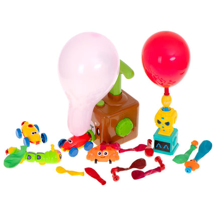 Teddybeer ballonen werper speelgoed voertuig - incl. Ballonnen en accessoires