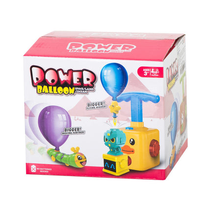 Teddybeer ballonen werper speelgoed voertuig - incl. Ballonnen en accessoires