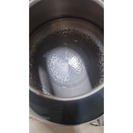 2de kansje Florina Brillo fluitketel RVS donkergrijs 2.5 Liter - ook geschikt voor inductie