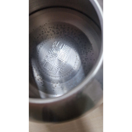 2de kansje Florina Brillo fluitketel geborsteld RVS zilver 2.5 Liter - ook geschikt voor inductie