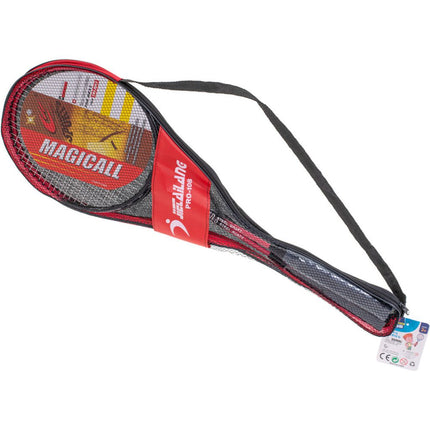 Badmintonrackets in handige tas met handvat - 2 stuks