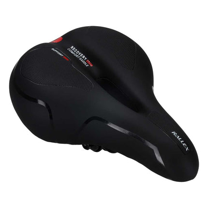 Comfortabel Fietszadel – Breed Zadel met Schuim & LED Achterlicht