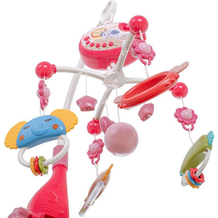 Lullaby ster boxmobiel roze met 40 melodieën en 3 timer standen - Inclusief afstandsbediening - Met sterprojector