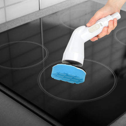 9 in 1 Snoerloze Elektrische Schoonmaakborstel Met 9 Koppen - Roterende Wasborstel - Reinigingsborstel - Elektrische Wasborstel