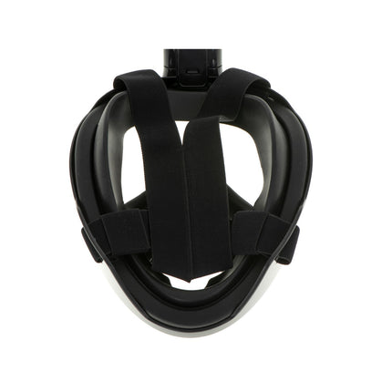 Snorkelmasker Volledig Gezicht L/XL – Full Face Snorkelmasker – Opvouwbaar – Anti Fog – Dry Top – 180° Panoramisch Zicht – Zwart – Met GoPro Houder