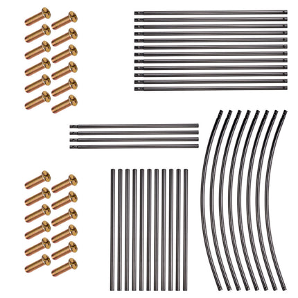 Rozenboog Metaal 240 x 140 cm – Tuinboog voor Klimrozen, Klimplanten en Clematis – Pergola – Zwart