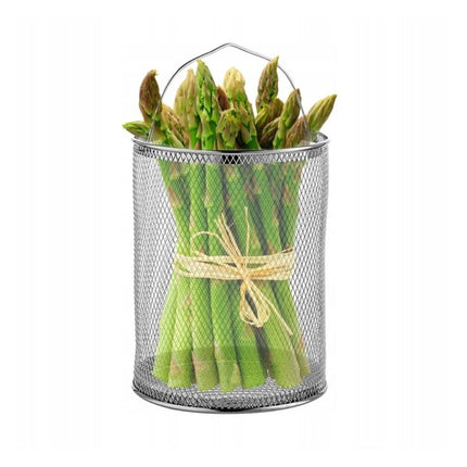 Florina Alto Aspergepan met glazen deksel 4,2 liter - Ook geschikt voor pasta, friet of groentes