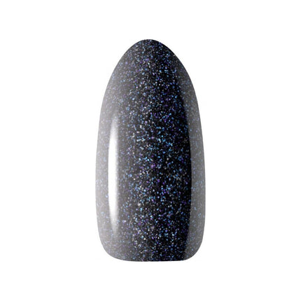 Ocho Nails grijze hybride nagellak 607 Gellak 5 g - Donker charcoal grijs met subtiele glans - Professionele gel polish tot 3 weken