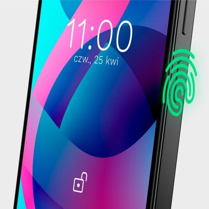 Kruger & Matz LIVE 12 Smartphone 6,74" 256 GB - 5G Android 14 - Inclusief Hoesje En Screenprotector - 5000 mAh-batterij - Zwart