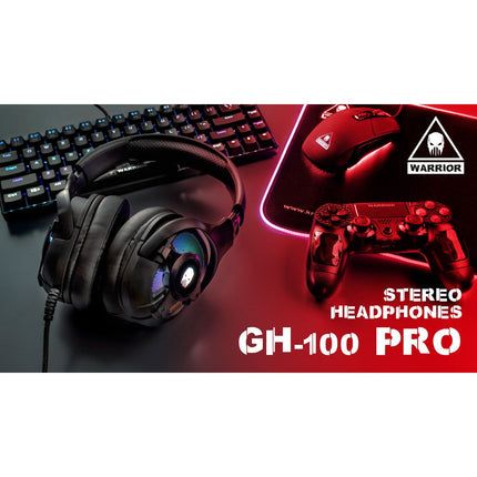 Krüger&Matz Warrior GH-100 Pro Gaming Hoofdtelefoon zwart KM0660