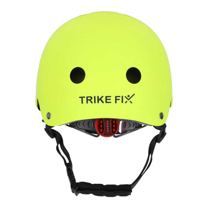 Kinderhelm maat S 48-54 cm – Fietshelm, Step Helm & Skatehelm voor Kinderen – LED Achterlicht – Geel