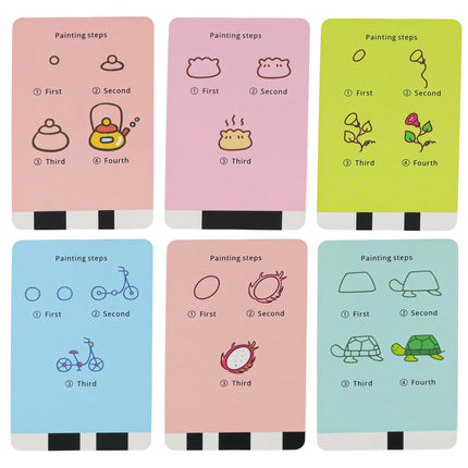 Tekenrobot voor Kinderen – Interactieve Educatieve Robot – Leer Tekenen Stap voor Stap – Inclusief 100 Flashcards – Vanaf 3 Jaar