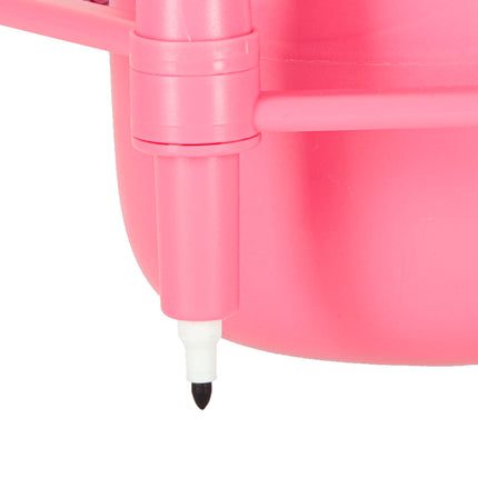 Tekenrobot voor Kinderen – Interactieve Educatieve Robot – Leer Tekenen Stap voor Stap – Inclusief 100 Flashcards – Roze – Vanaf 3 Jaar
