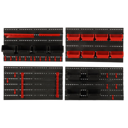 Kafuwell Wand organizer voor Werkplaats - Garage Gereedschapshouders Wandplanken 48x21x1 cm