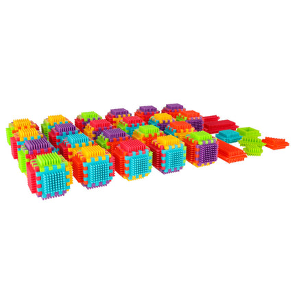 Hedgehog Blocks 140-Delige Constructie Set - Creatief Speelgoed Kinderen - Educatief - Multicolor