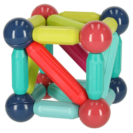 50 Delige Magnetische Staafjes Bouwset - Constructiespeelgoed - STEM Speelgoed - Montessori Speelgoed - Magnetische Bouwblokken - Educatief Speelgoed - Vanaf 3 Jaar
