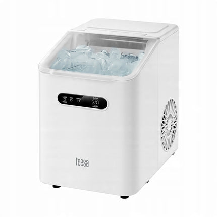 Teesa Easy Ice IJsblokjesmachine – 11 kg per dag - 2 Formaten IJsblokjes - 110W - 1L Watertank - Automatische Reiniging - Compact voor Thuis