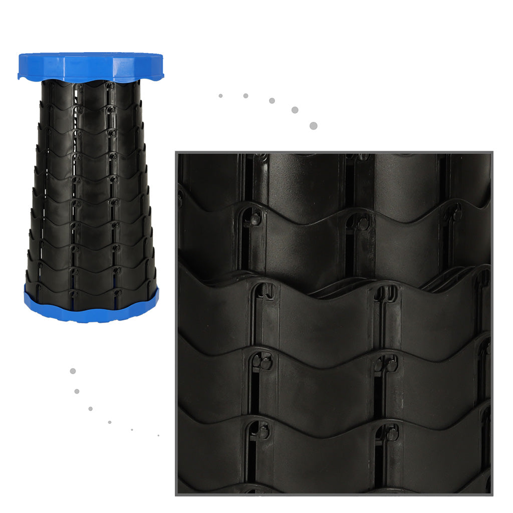 LUKIUP Mini klapstoel, kruk, 28 cm, inklapbare kruk, inklapbaar, voor reizen, wandelen, tuin, vissen, grillen, strand (zwart LUKIUP Mini klapstoel, kruk, 28 cm, inklapbare kruk, inklapbaar, voor reizen, wandelen, tuin, vissen, grillen, strand (zwart