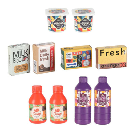 LULILO Melo Houten Marktkraam met Kassa – Speelgoedwinkel met Scanner, Geld & Producten – Educatief Rollenspel – 3+ Jaar