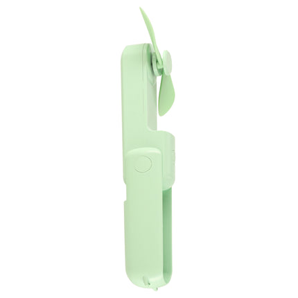 Mini USB Ventilator Opvouwbaar Groen – Draagbare Handventilator – Oplaadbaar via USB-C – Bureauventilator – Powerbankfunctie