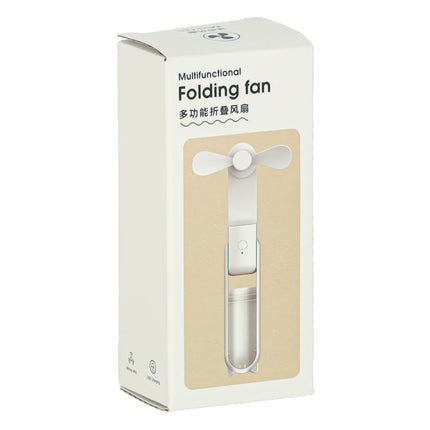 Mini USB Ventilator Opvouwbaar Groen – Draagbare Handventilator – Oplaadbaar via USB-C – Bureauventilator – Powerbankfunctie