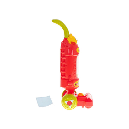 Ikonka Verticale Interactieve Kinderstofzuiger Met Geluid 46 cm - Kinderspeelgoed - Blauw Of Roze/Rood
