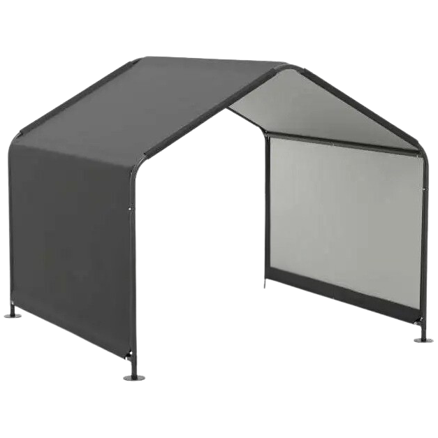 Trendmix Hondentent Waterdicht Zwart – Grote Hondenschuilplaats voor Buiten – 129x124x108 cm – Voor Kleine, Middelgrote & Grote Rassen