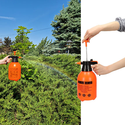 Ikonka Plantenspuit Hogedruk Sproeier Waterverstuiver 2L Oranje - Hogedruk Plantensproeier - Waterverstuiver